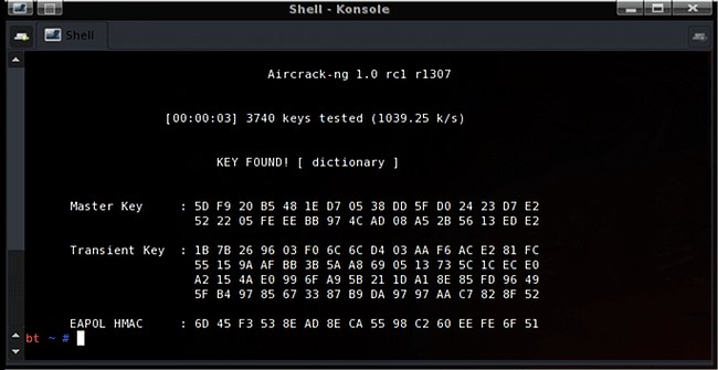 crack wep password using kali linux aircrack ng