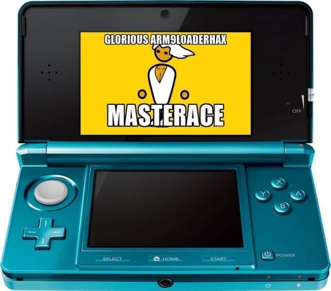 3DS Arm9LoaderHax Masterrace