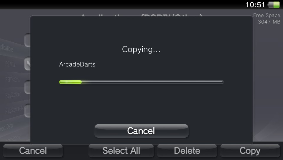 how to install pbp file on a ps vita