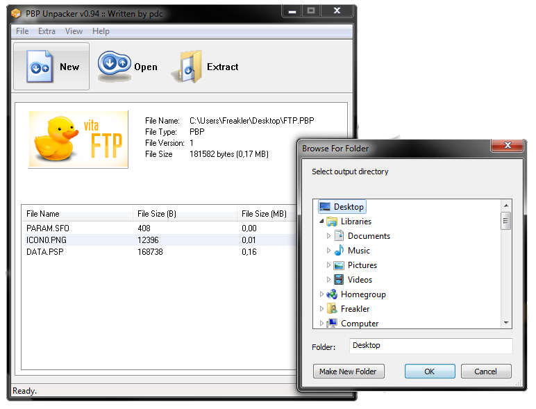 psx2psp cannot open files base pbp