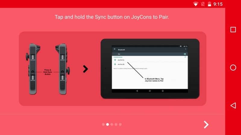 Use both joycons on shop android