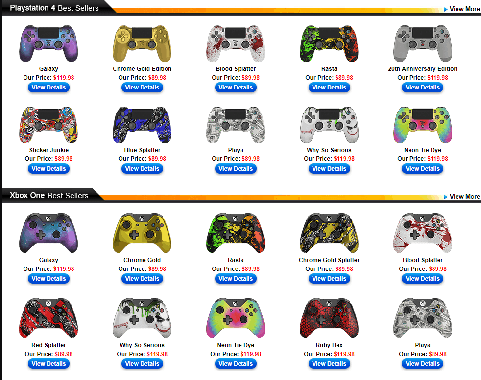 xbox 360 controller custom paint designs