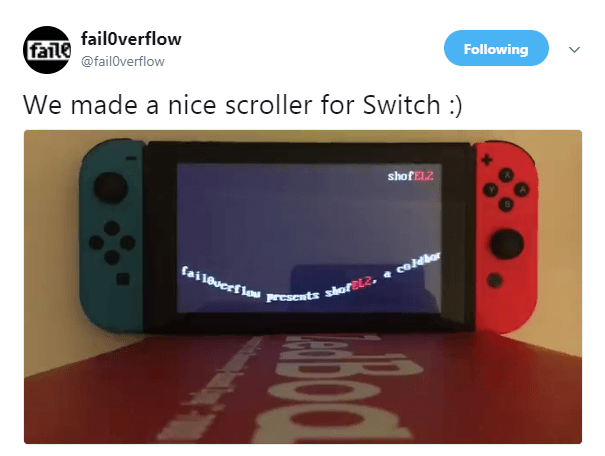 new nintendo switch modchip