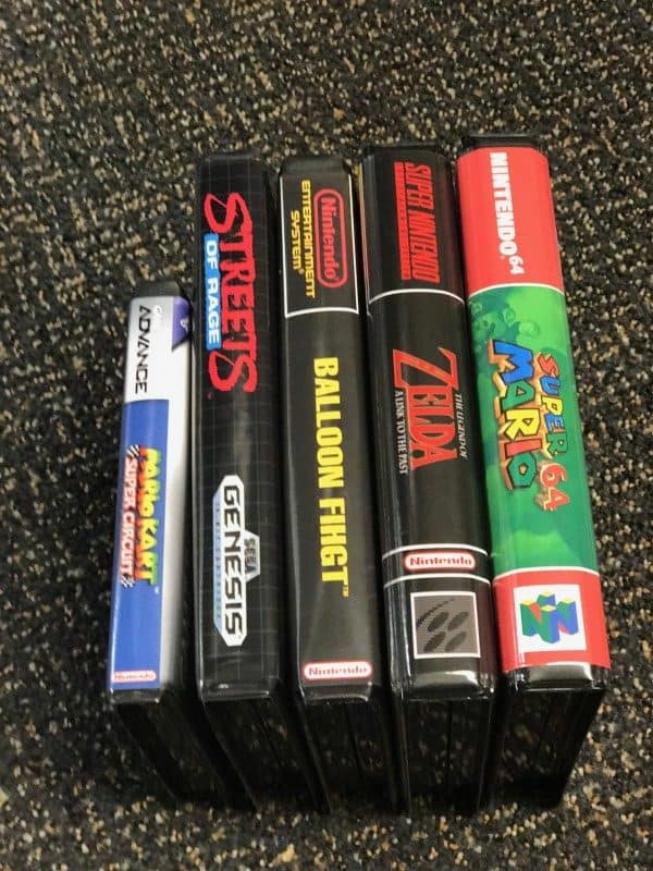 Nes plastic deals game cases