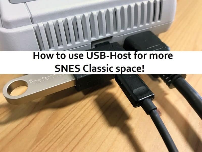 Use USB-Host to Storage SNES - Hackinformer