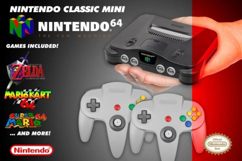 Small on sale nintendo 64