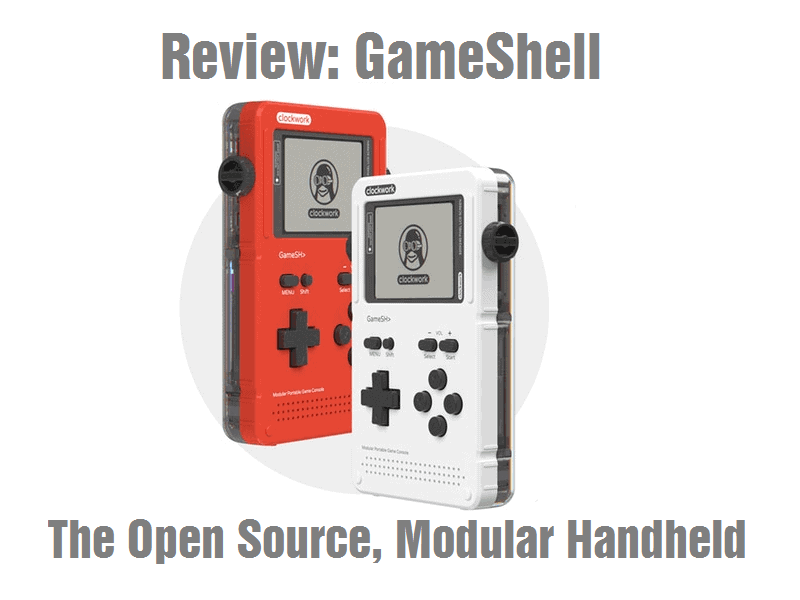 Måned Opiate brochure Review: GameShell,The Open Source/Modular Handheld - Hackinformer