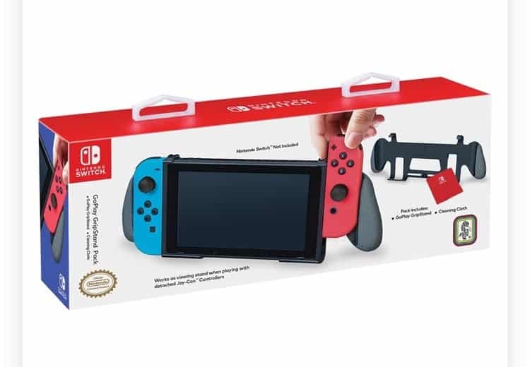 Nintendo switch grip store stand