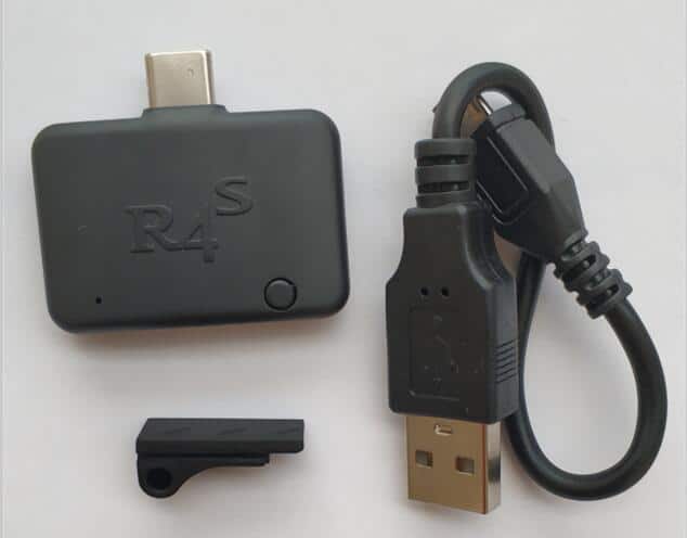 New R4 R4I R4S Dongle Type-C Flash Card Adapter Kit for Nintendo Switch 