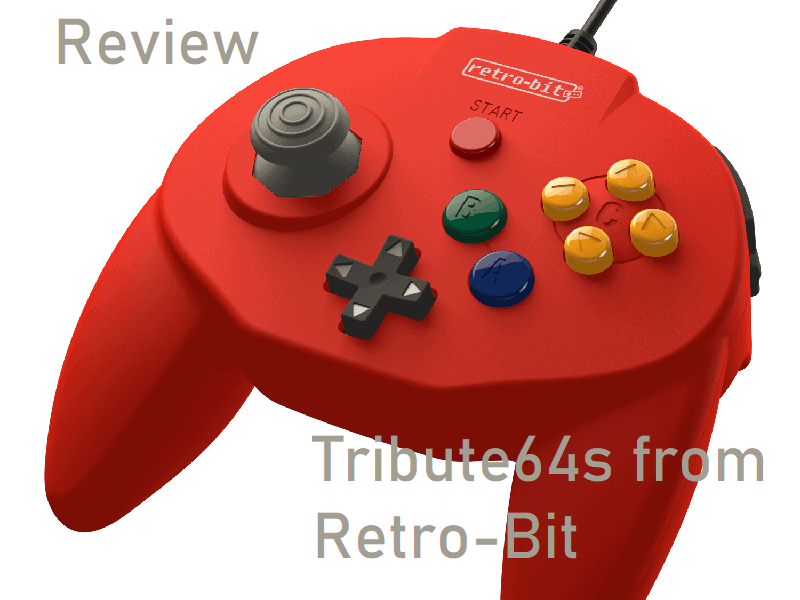 retro bit n64 controller review