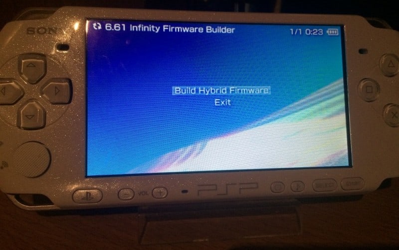 how to install psp firmware 6.60