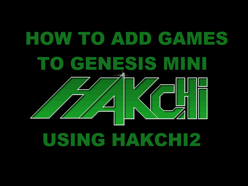adding games to genesis mini