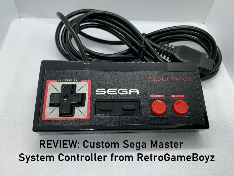 reputatie Afrikaanse lawaai Review: Custom Sega Master System Controller from RetroGameBoyz -  Hackinformer