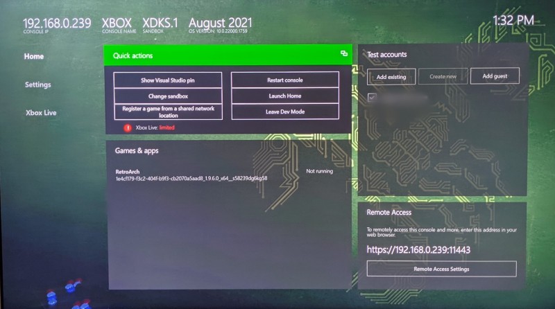 site Chip Zo veel RetroArch and the Xbox Series S via Developer Mode - Hackinformer