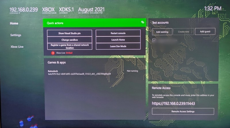 Как настроить xbox series x. Dev Mode Xbox установка на Xbox. RETROARCH не работает на Xbox. Интерфейс скачивании. Linux install Xbox Series s.