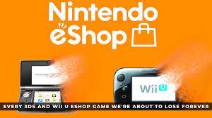 3DS and Wii U Nintendo eShop Purchases to End in Late March 2023