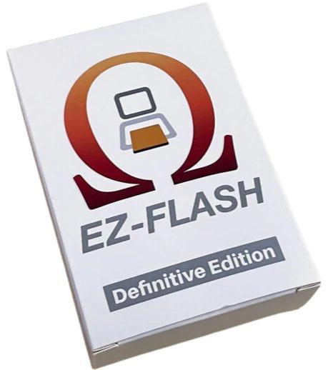 EZ Flash Omega DE: replacing the battery