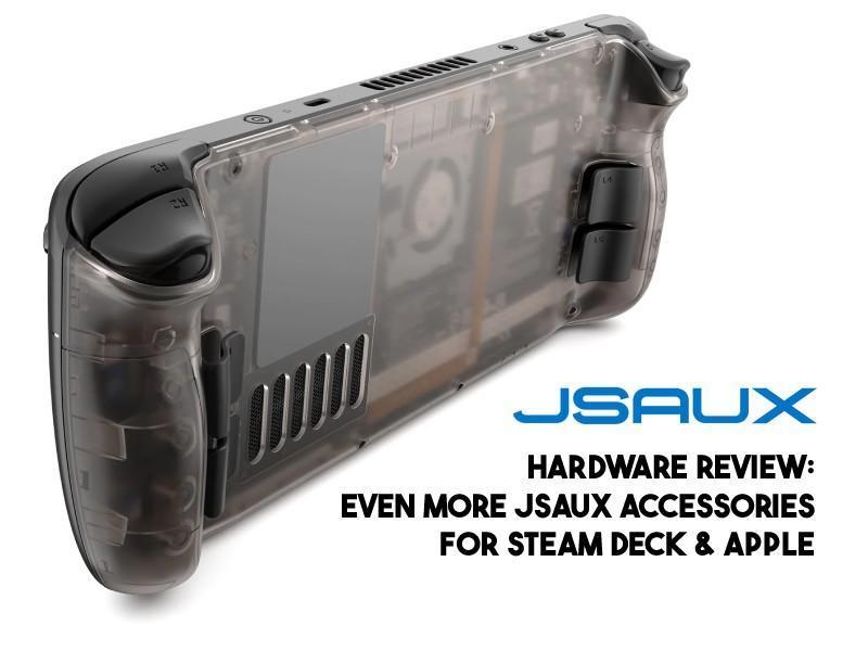 JSAUX Steam Deck Carrying Case Protective Hard Shell Carry Case