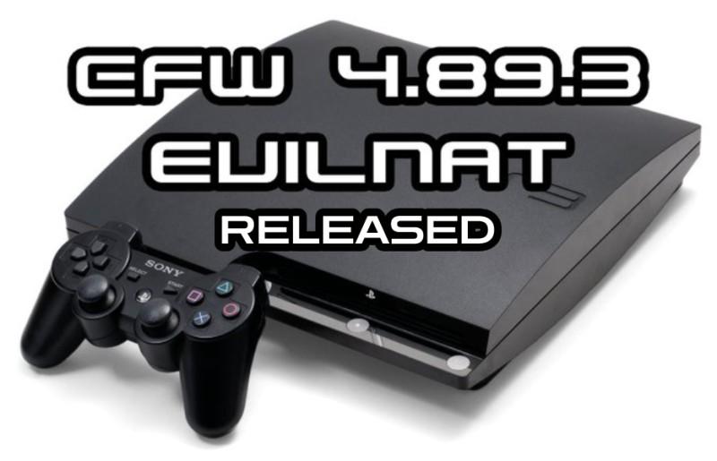 onderwerp creëren Verdeel Evilnat 4.89.3 PS3 CFW Released! - Hackinformer